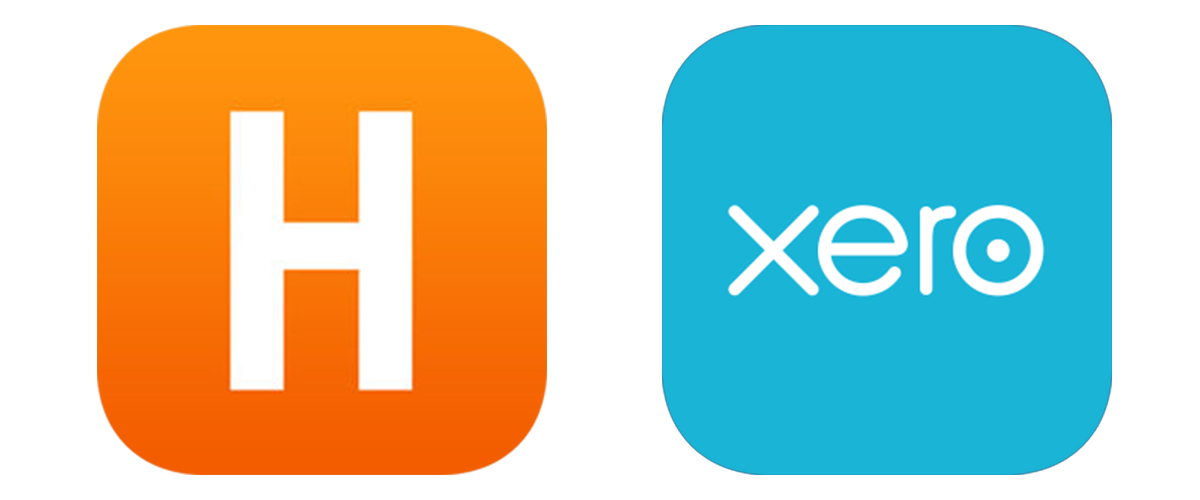Icons for Harvest and Xero.